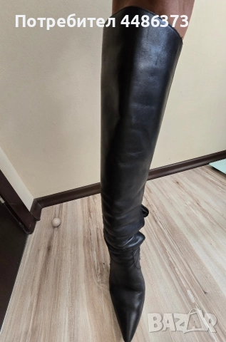 Ботуши естествена кожа cat walk, снимка 3 - Дамски ботуши - 52923932