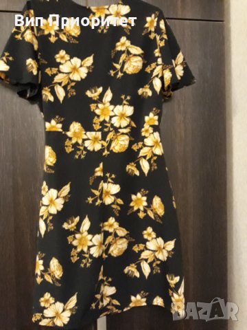 Копринена рокля с къс ръкав модел "Прегърни ме",стилен принт, прохладна дишаща комфортна лятна матер, снимка 8 - Рокли - 37587140