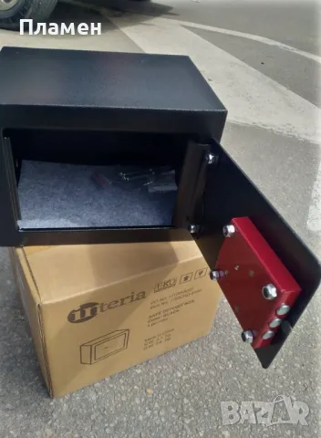 механичен трезор сейф, касa с ключ NEXTOOL външни размери 230х170х170м, снимка 14 - Други стоки за дома - 43840244