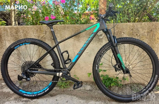 Карбонов Canyon Exceed 29 цола М размер 1x12 Sram NX, въздушна Rocksho, снимка 3 - Велосипеди - 52643324
