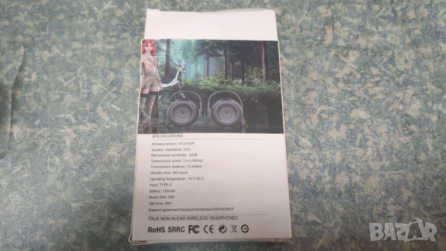 Bluetooth слушалки TWS - K5, снимка 6 - Bluetooth слушалки - 52501237