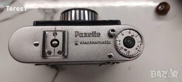 Фотоапарат ретро Paxette electromatic, снимка 5 - Антикварни и старинни предмети - 50659212
