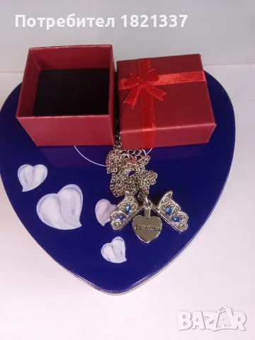 Колие Пеперуда , снимка 3 - Колиета, медальони, синджири - 49616678