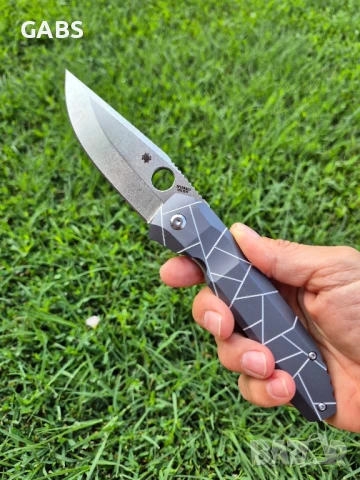 Сгъваем нож Spyderco Nirvana C199, снимка 9 - Ножове - 51051418