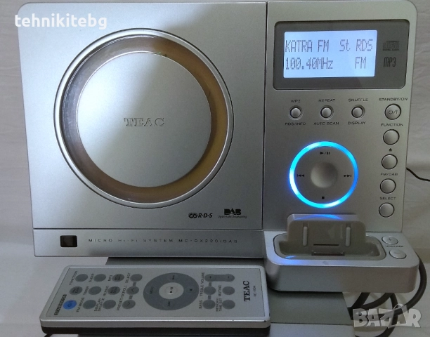 ⭐⭐⭐ TEAC MC-DX200iDAB ⭐⭐⭐ 2.1 система с активен субуфер, CD/MP3 плеър, DAB/FM/RDS, iPod, снимка 2 - Аудиосистеми - 26549756