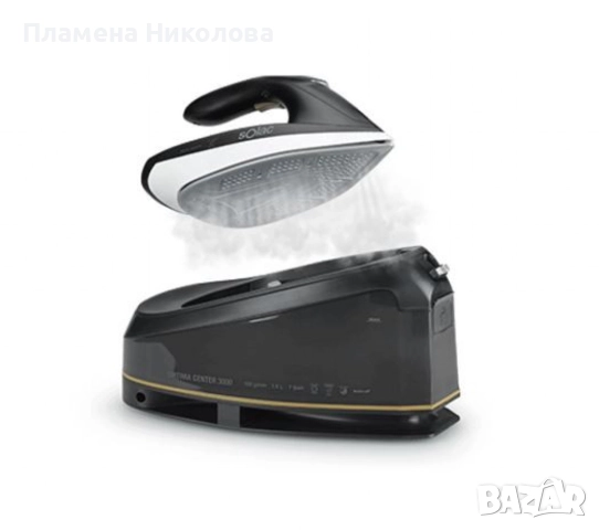 Парна ютия Solac Optima Center 3000 – 3000W, 7 bar налягане, 130 g/min, 1.5L, снимка 2 - Ютии - 51533395