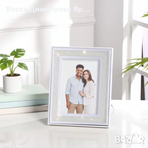 Кристална фоторамка с LED осветление и USB – блясък, който съживява спомените ти., снимка 4 - Лед осветление - 52158894