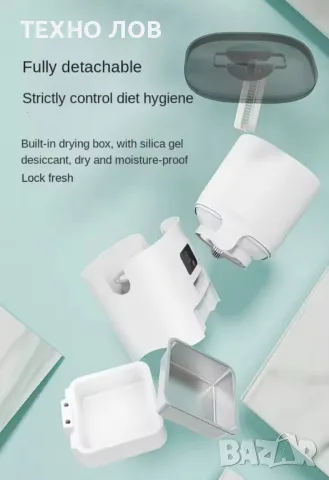 WiFi Автоматична хранилка с камера-нощно и дневно за кучета и котки дозатор храна-PAPIFEED

, снимка 9 - За кучета - 48258505