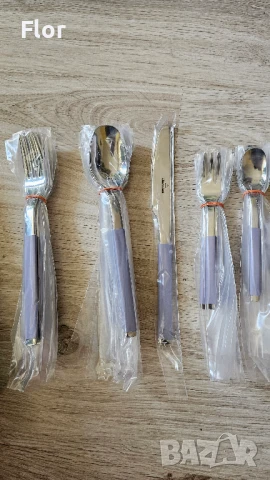 Прибори за хранене Villeroy&Boch S+Lavender - 30 броя, снимка 4 - Прибори за хранене, готвене и сервиране - 50672379