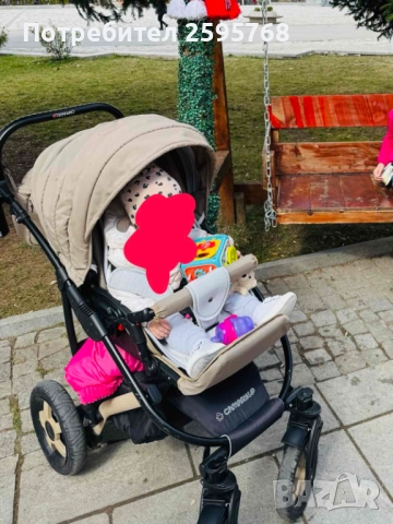Детска количка 2 в 1 Camarelo SEVILLA, снимка 11 - Детски колички - 52394090