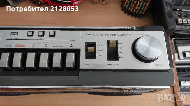 Sony CFS 71S, снимка 7 - Радиокасетофони, транзистори - 44854285