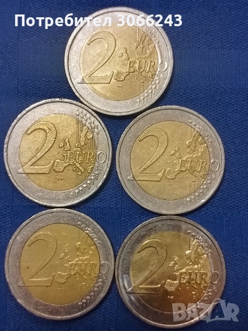Германски монети 2 евро , снимка 6 - Нумизматика и бонистика - 52484133