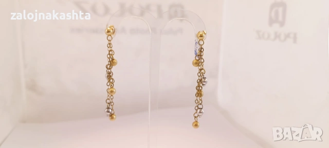 Нови-Златни обеци-2,82гр/14кр