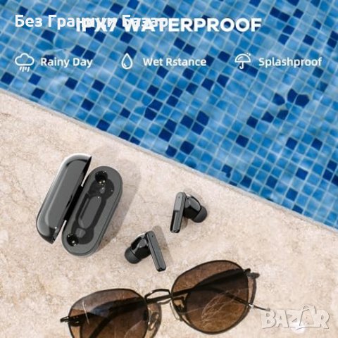 Нови Bluetooth 5.3 Hi-Fi Слушалки, 42H Възпроизвеждане, ENC Шумопотискане, снимка 6 - Bluetooth слушалки - 43759865