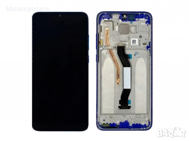LCD Дисплей за Xiaomi Redmi Note 8 Pro (2019) 56000300G700 / Тъч скрийн / Рамка / Син / Оригинал Ser, снимка 1