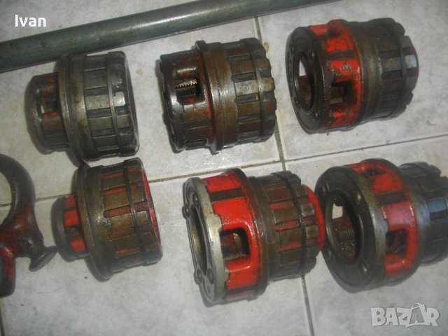 RIDGID-Made in USA-Винтонарезка/Плашка/Винторезка-Външни  Резби Тръби-1/2-1 1/2Цол-CENTRAL-Различни, снимка 15 - Други инструменти - 43001772