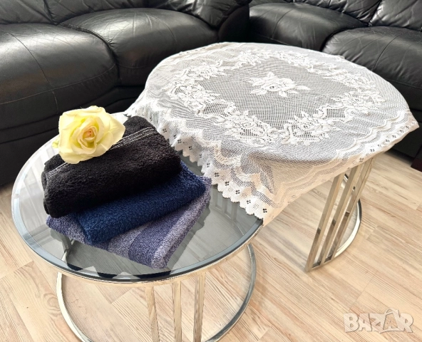 Комплекти от луксозни хавлиени кърпи, снимка 5 - Хавлиени кърпи - 52773384