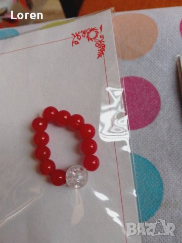 Ново!Пръстенче мартеничка или валентинка 