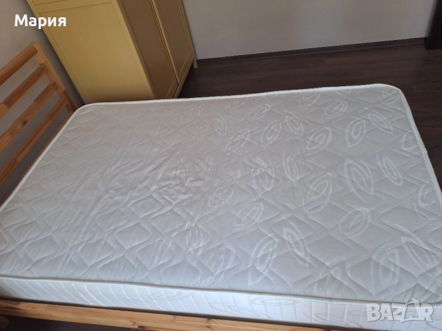 Еднолицев пружинен матрак ЕЛИТ с размер 116 / 186 см., снимка 2 - Матраци - 52513901