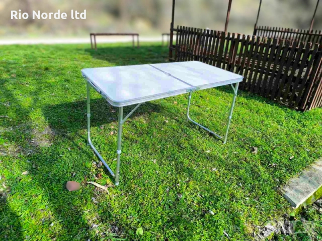 Маса сгъваема 120 х 60 НОВИ, снимка 3 - Къмпинг мебели - 53472777