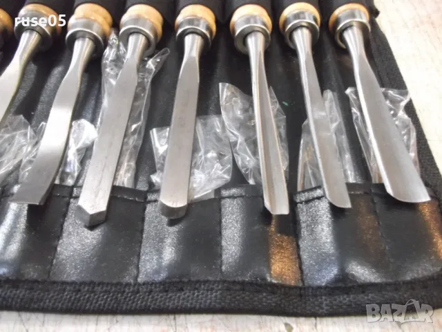 Комплект "TROY" от 12 бр. дърворезбарски длета нов, снимка 7 - Други инструменти - 49455153