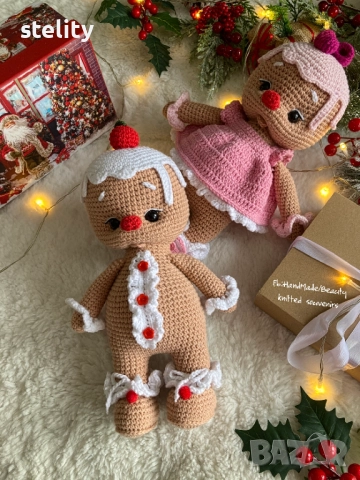 Джинджифилова плетена бисквитка