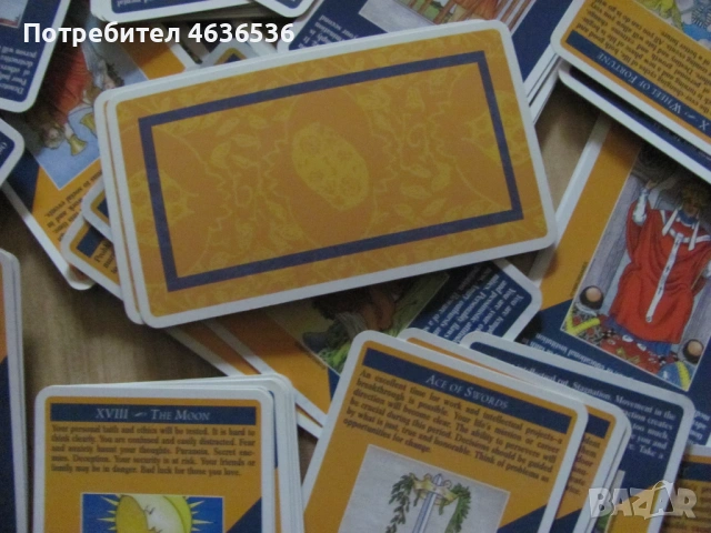 Карти ТАРО ,TAROT ,Italy, снимка 7 - Карти за игра - 53443448