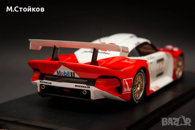 Porsche 911 GT1 1/18 Werk83, снимка 6 - Колекции - 52806736