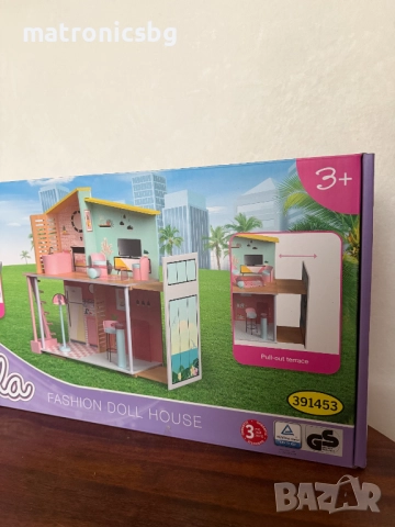 Дървена къща за кукли Playtive Fashion doll house, снимка 2 - Кукли - 52067985
