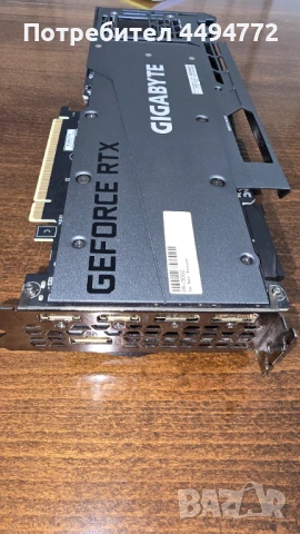 Gigabyte RTX 3090 24gb видео карта, снимка 3 - Видеокарти - 50570096
