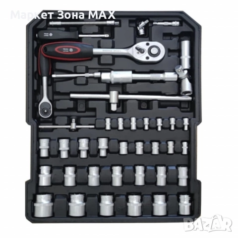 Професионален куфар с инструменти IF Tools BLACK GOLD 2024 – 599 части, CR-V стомана, снимка 4 - Други инструменти - 52971918