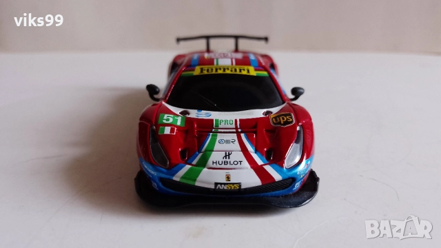 Bburago Shell Racing Ferrari Bluetooth - Мащаб 1:41, снимка 13 - Колекции - 50504534