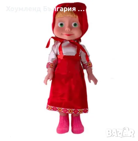 Кукла Маша 33 см разказваща приказка на български език