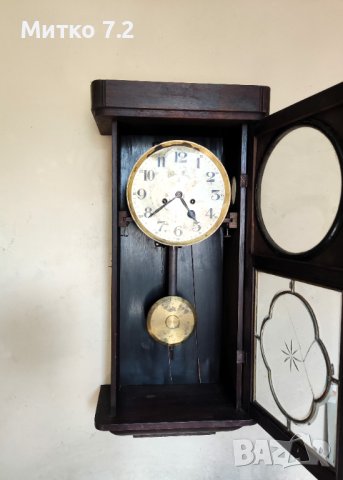 Немски стенен часовник 'Gustav Becker, снимка 3 - Антикварни и старинни предмети - 43379621