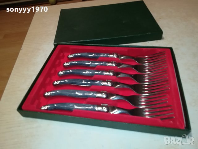 ФРЕНСКИ ВИЛИЦИ-LAGUIOLE 6БР 0412231018, снимка 3 - Антикварни и старинни предмети - 43264214