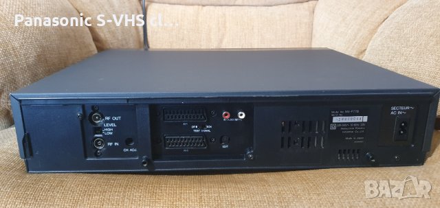 Panasonic NV-F77В Hi-Fi stereo 4 глави 2 скорости на запис SPLP, снимка 9 - Плейъри, домашно кино, прожектори - 43465784