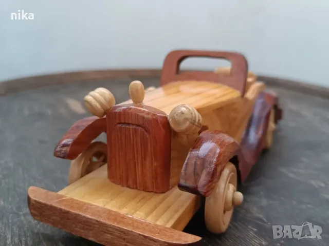 Ретро дървена кола, снимка 3 - Други - 47937906