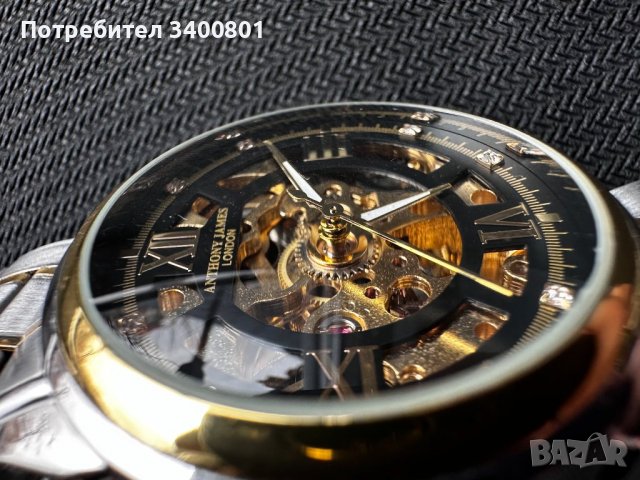 Мъжки часовник (Автоматичен), снимка 6 - Мъжки - 40026005