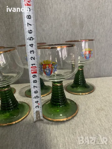 Комплект немски чаши за вино  , снимка 8 - Сервизи - 48422184