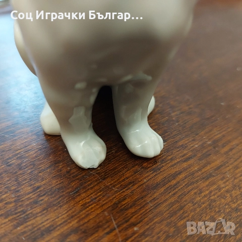 Стара Българска Порцеланова Фигура Коте, снимка 7 - Колекции - 52936454