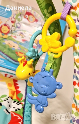 Активна гимнастика Fisher Price , снимка 12 - Музикални играчки - 50901539