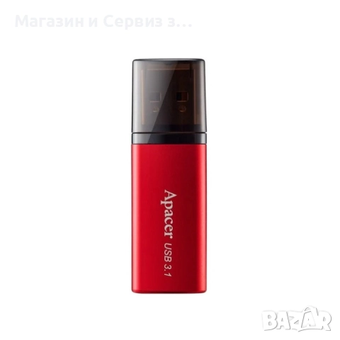 USB памет Apacer AH25B, Червен, 64GB, USB 3.1