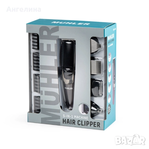 Машинка за подстригване 5в1 Muhler MC-448, снимка 15 - Машинки за подстригване - 52983467
