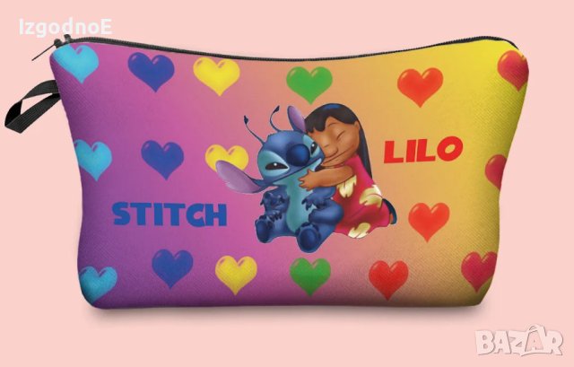 Несесер Лило и Стич Lilo and Stitch, снимка 3 - Детски портмонета - 43676850