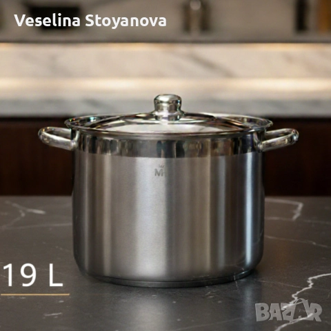 🔔Неръждаема тенджера -  MERCURY HAUS COSMO PREMIUM, снимка 6 - Съдове за готвене - 52570574