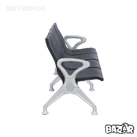 Посетителска 4-местна пейка с полиуретан-ПРОМО-най-добро качество на пазара.НАЛИЧНА