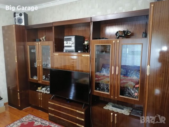  # Антикварна Секция Естествен Фурнир пдч # Подарък част от спалня! , снимка 2 - Секции и витрини - 32727749