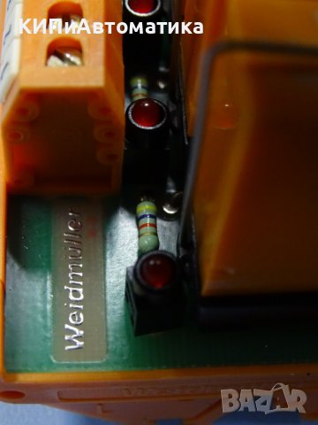 реле Weidmuller RSM8RS relay module 24VDC, снимка 5 - Резервни части за машини - 37257667