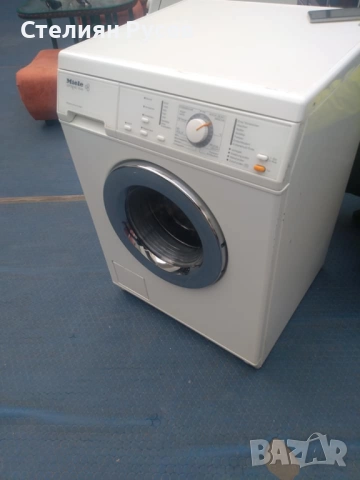 ЗА ЧАСТИ пералня miele softtronic w416 миеле изгорял нагревател и платката не работи, отпред панела , снимка 18 - Перални - 52028546