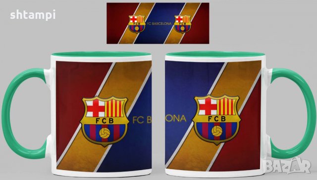 Чаша Барселона Barcelona Керамична, снимка 3 - Фен артикули - 34783334